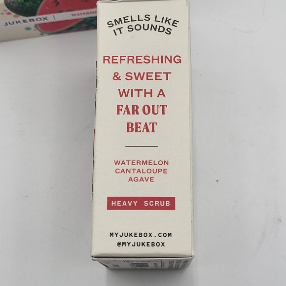 Lot of 4 Jukebox Watermelon Disco Natural Body Bar Soap 4.5oz Heavy Scrub - Picture 3 of 5